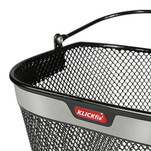 Panier vélo avant avec réflécteur Uni Reflect KlickFix