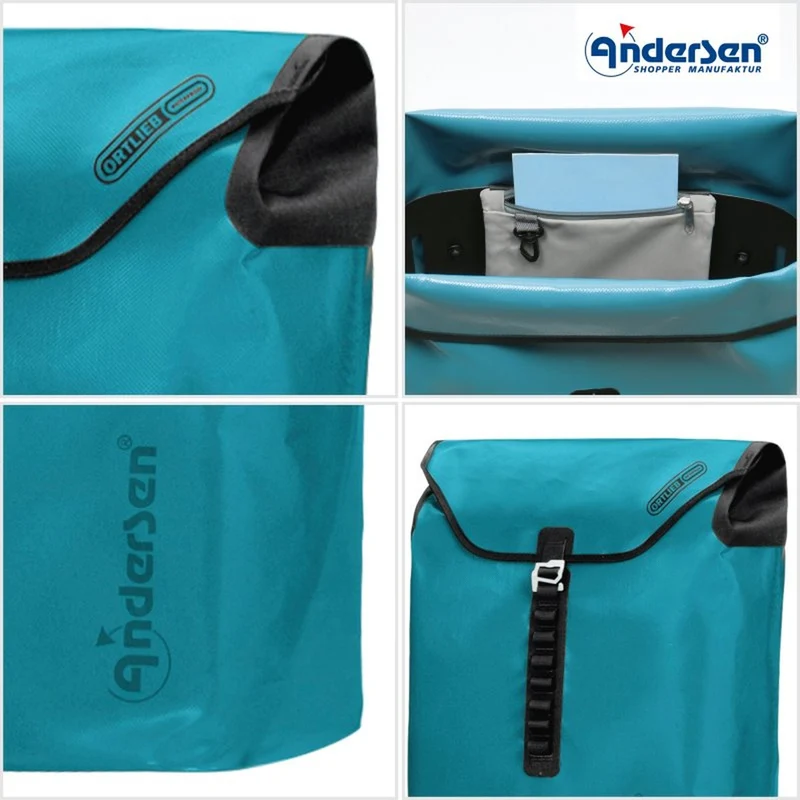 Caddie pour vélo Andersen Royal Shopper avec Sac étanche Ortlieb