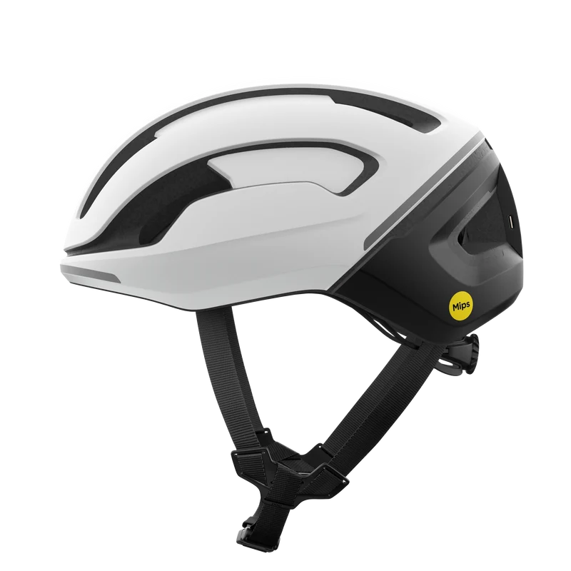 Casque Route POC OMNE BEACON MIPS Blanc/Noir Matt