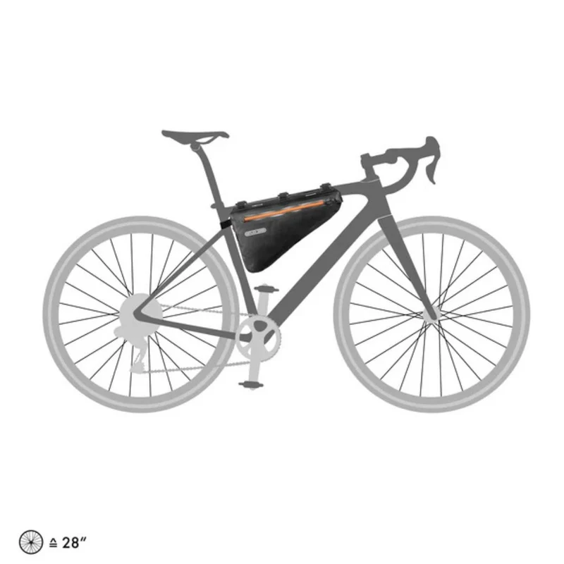 Sacoche de cadre vélo Ortlieb Frame Pack 4L pour bikepacking