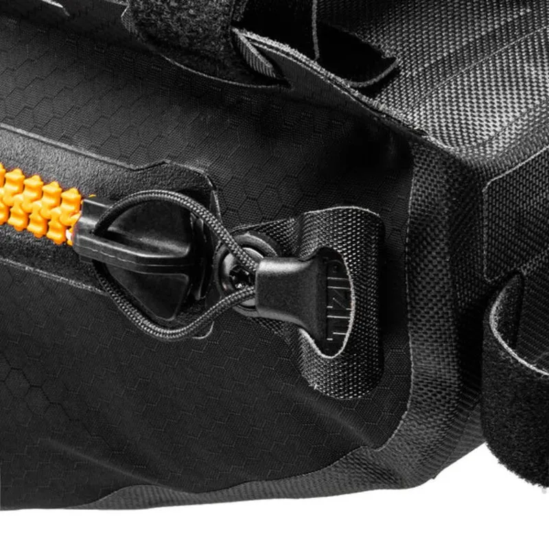 Sacoche de cadre noire bikepacking 6L Ortlieb