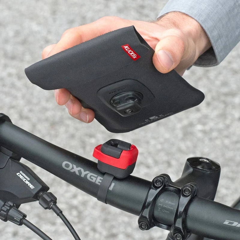 Etui étanche pour smartphone sur guidon vélo PhoneBag Light Klickfix