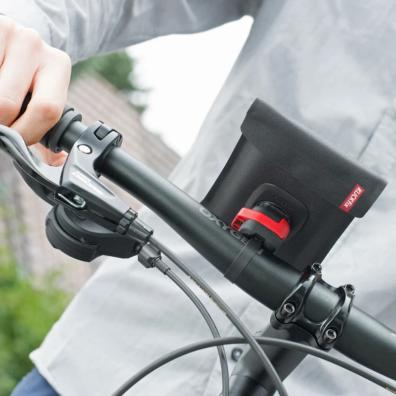 Etui étanche pour smartphone sur guidon vélo PhoneBag Light Klickfix