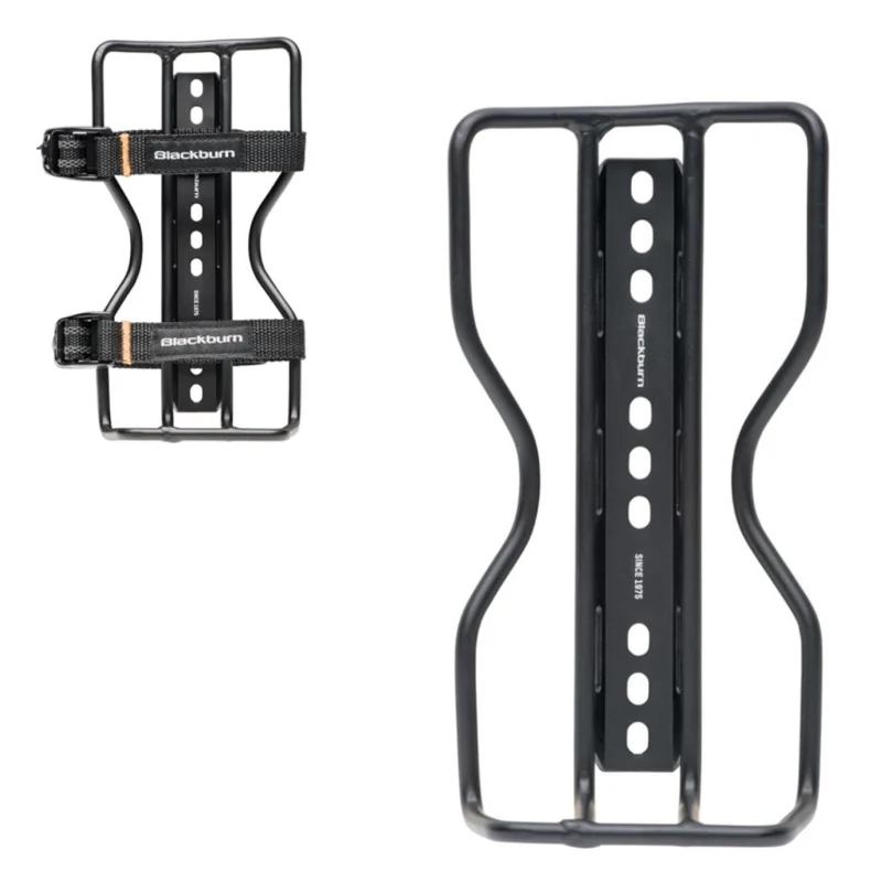 Cage de bikepacking 2 en 1 sur fourche vélo Outpost cargo Blackburn