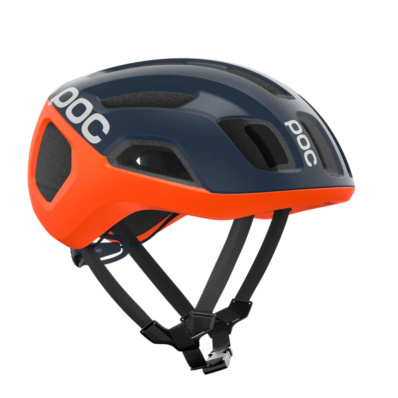 Casque Route POC VENTRAL AIR MIPS Marine/Orange/Blanc Matt