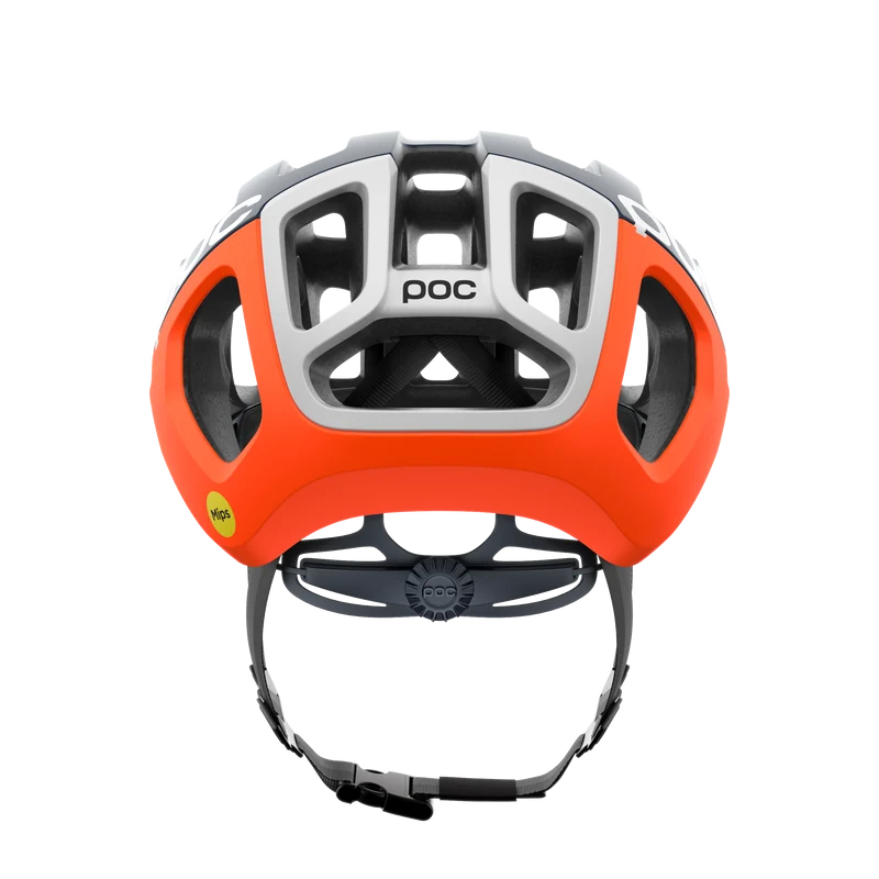 Casque Route POC VENTRAL AIR MIPS Marine/Orange/Blanc Matt