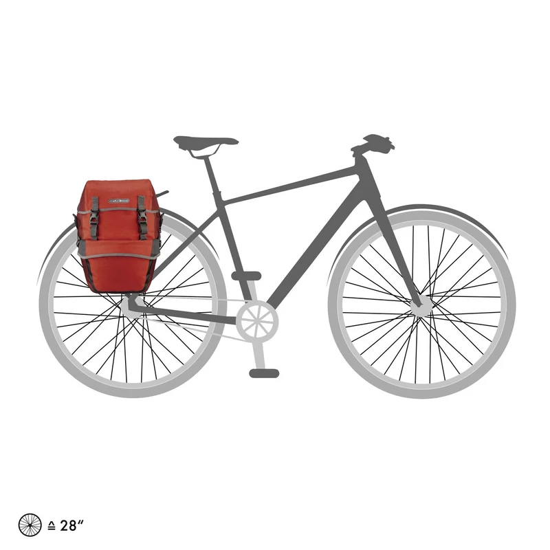Sacoches arrière Ortlieb Bike Packer Plus 2 x 21L