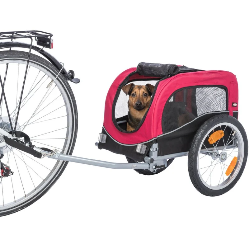 Remorque vélo pour petit chien et chat moins de 15 kg - Trixie