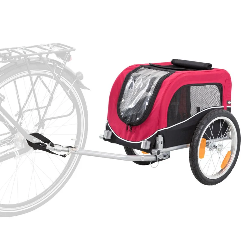 Remorque vélo pour petit chien et chat moins de 15 kg - Trixie