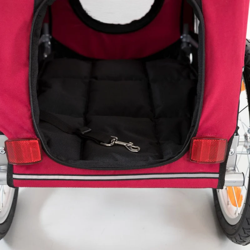 Remorque vélo pour petit chien et chat moins de 15 kg - Trixie