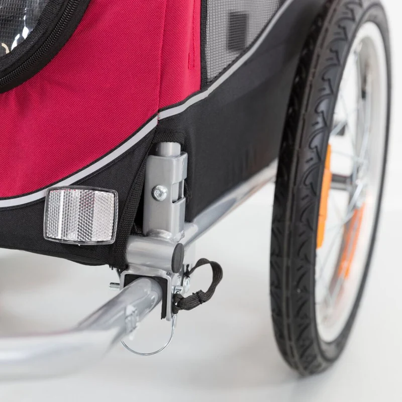 Remorque vélo pour petit chien et chat moins de 15 kg - Trixie