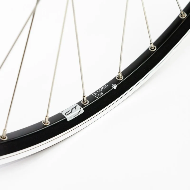 Roue arrière vélo 28 pouces à cassette noire Airline Rodi