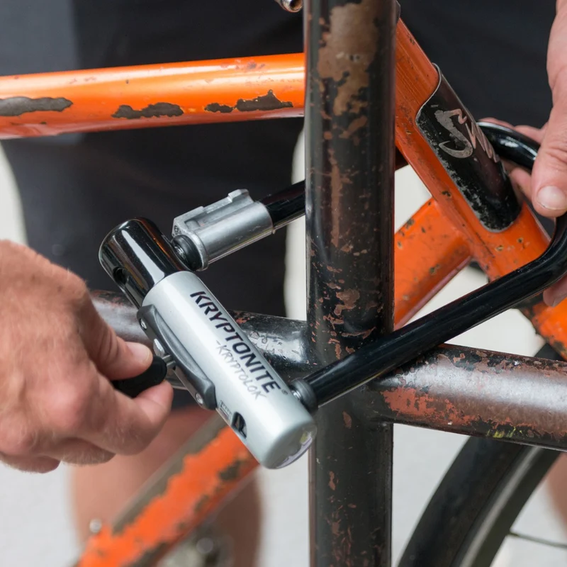 Antivol vélo Kryptolok Mini 7 orange - Kryptonite