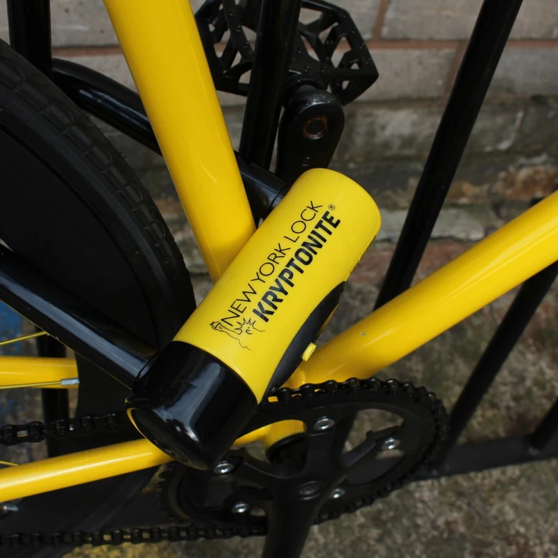 Antivol vélo U à clé New York Fahgettaboudit Mini Kryptonite