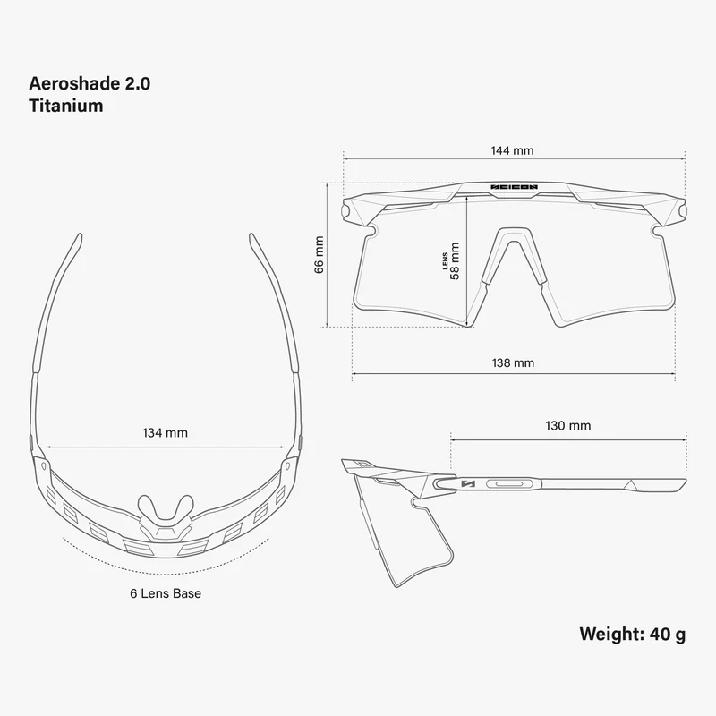 Lunettes SCICON AEROSHADE 2.0 TITANIUM Blanc Metal Verre Multimirror Blue Green + Pink