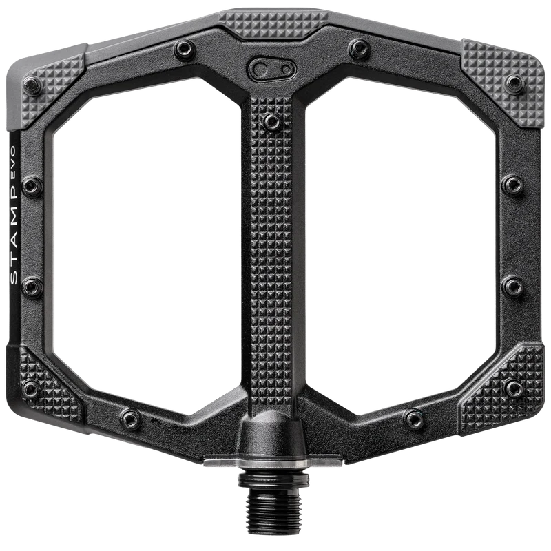 Pédales Plates CRANKBROTHERS STAMP EVO Large Noir