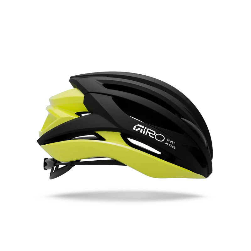 Casque Route GIRO SYNTAX MIPS Noir/Jaune Hi Viz