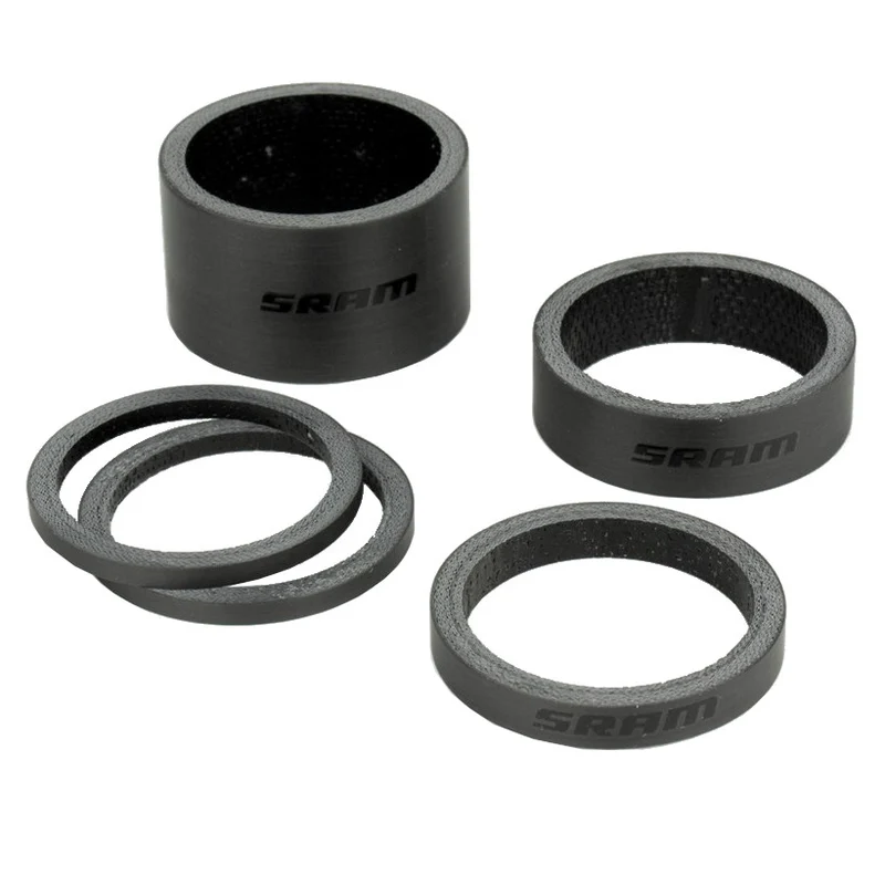 Entretoises de Direction SRAM Carbone Noir