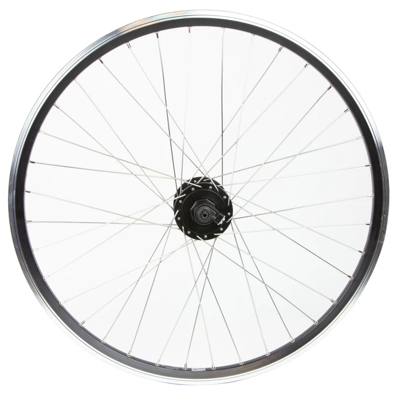 Roue vélo de 26 pouces avec moyeu dynamo Shimano SR DH 3N30