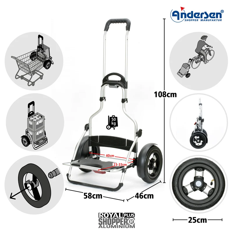 Châssis Royal Plus pour sac à provision Andersen