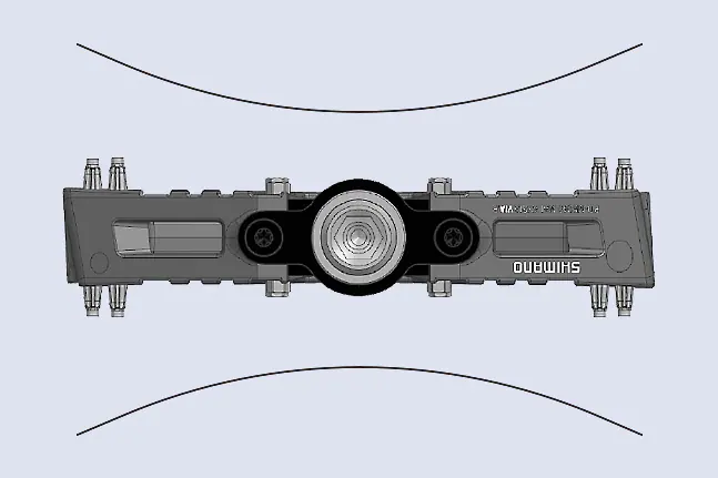 Pédales Plates SHIMANO XT PD-M8240