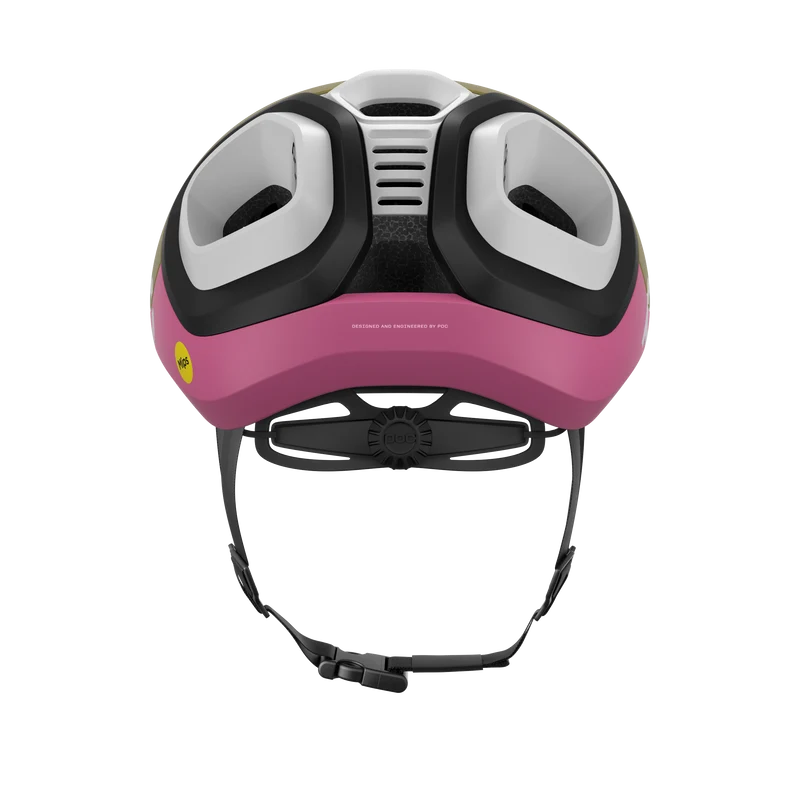 Casque Route POC AMIDAL MIPS Kaki/Rose Matt