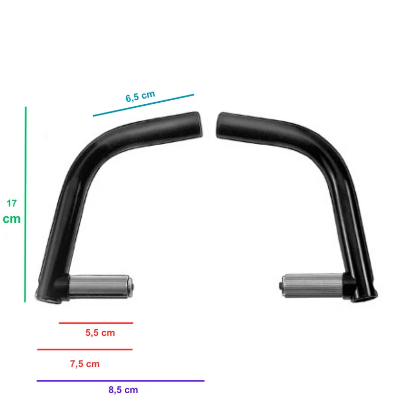 Cornes pour guidon de vélo - La paire