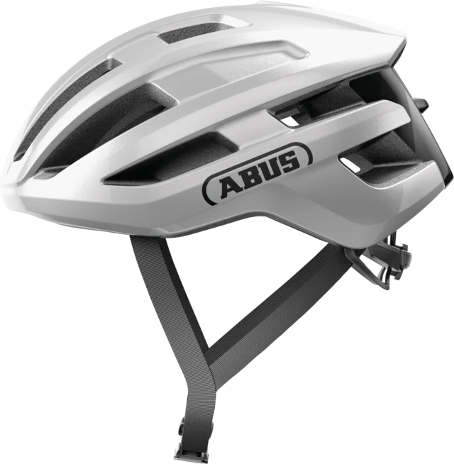Casque Route ABUS POWERDOME Argent