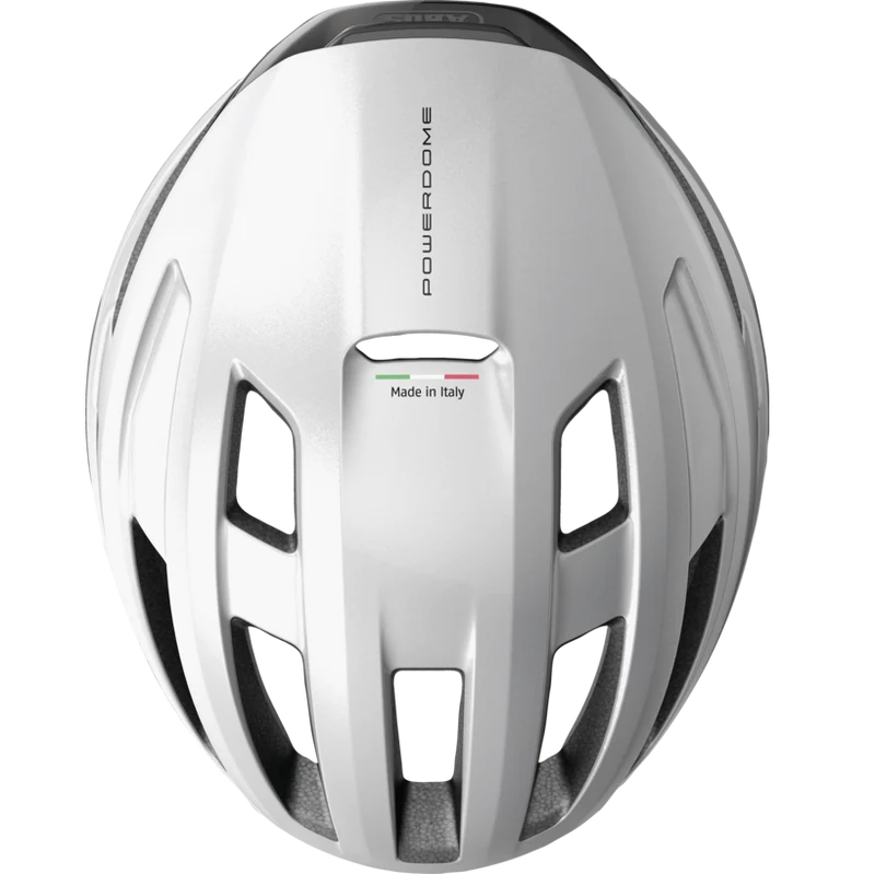 Casque Route ABUS POWERDOME Argent