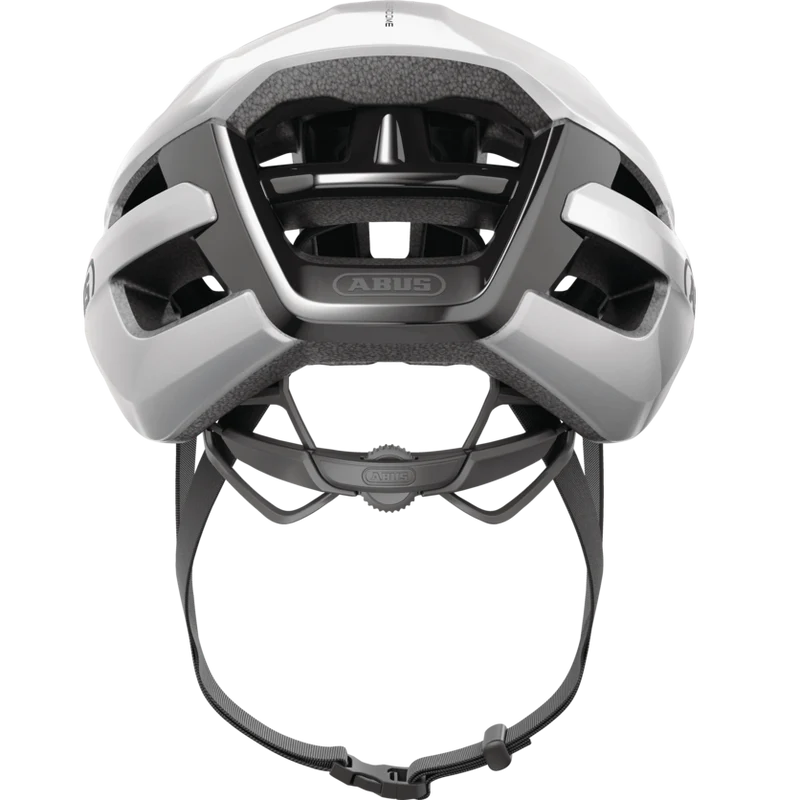 Casque Route ABUS POWERDOME Argent