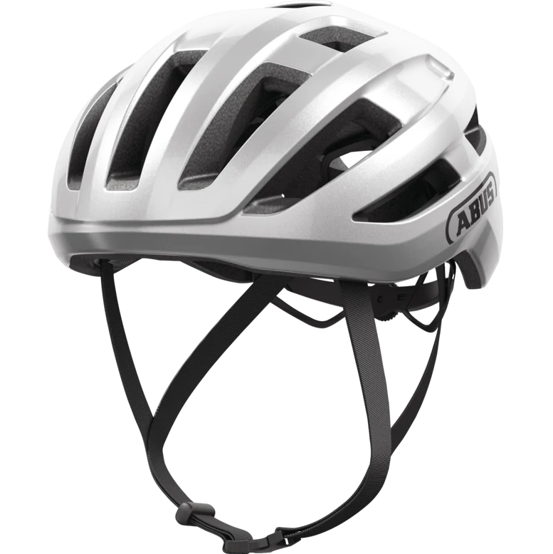 Casque Route ABUS POWERDOME Argent