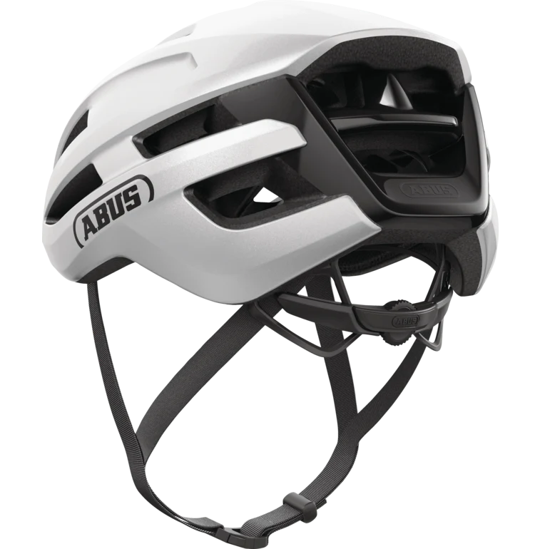 Casque Route ABUS POWERDOME Argent