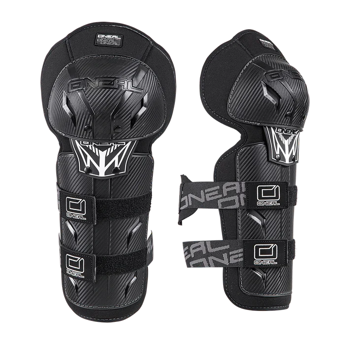 Genouillères O'NEAL PRO III CARBON LOOK GUARD Junior Noir