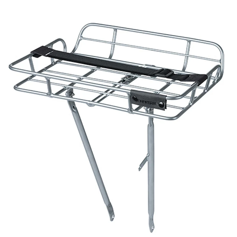 Porte-bagage avant aluminium avec rebords Portland Basil