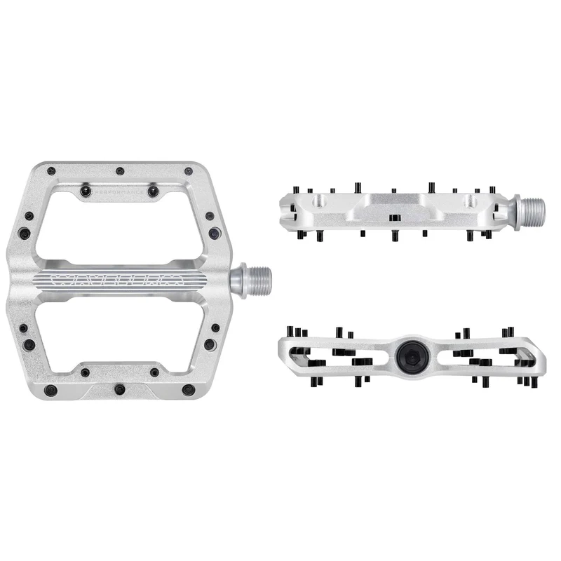 Pédales Plates WOLF TOOTH WAVEFORM PERFORMANCE Argent
