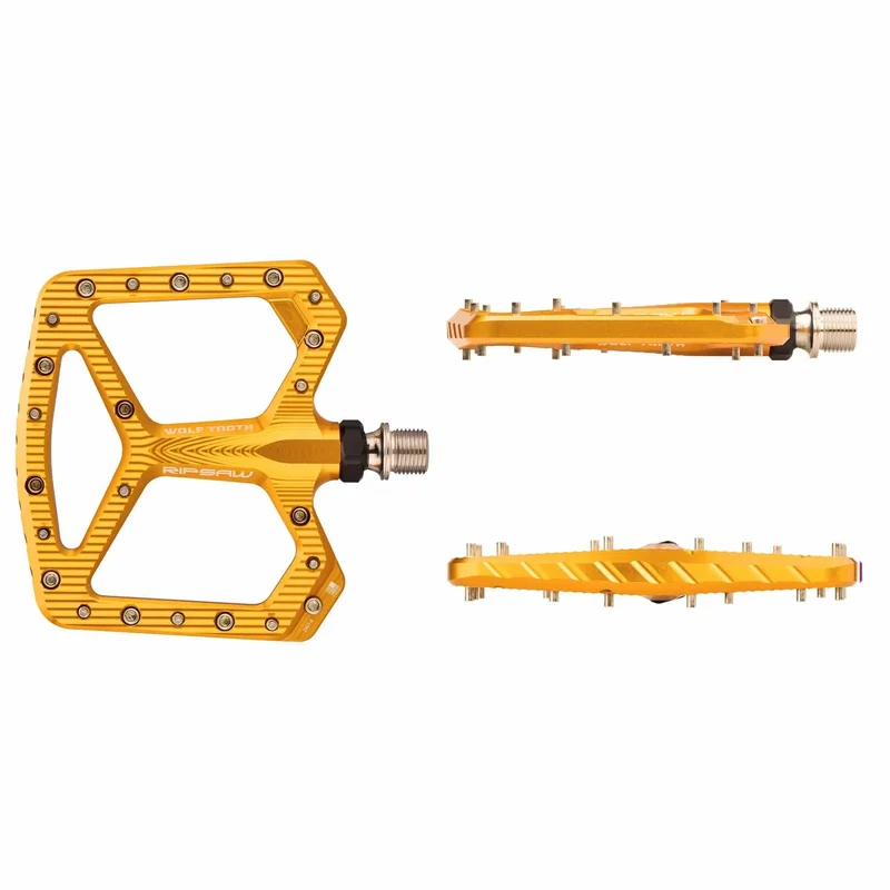 Pédales Plates WOLF TOOTH RIPSAW Or