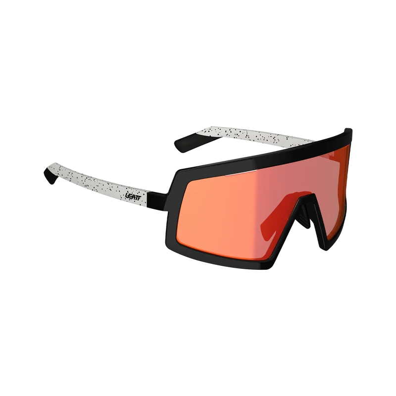 Lunettes LEATT MADVIZ ONE Noir/Blanc Verre Iriz Rouge