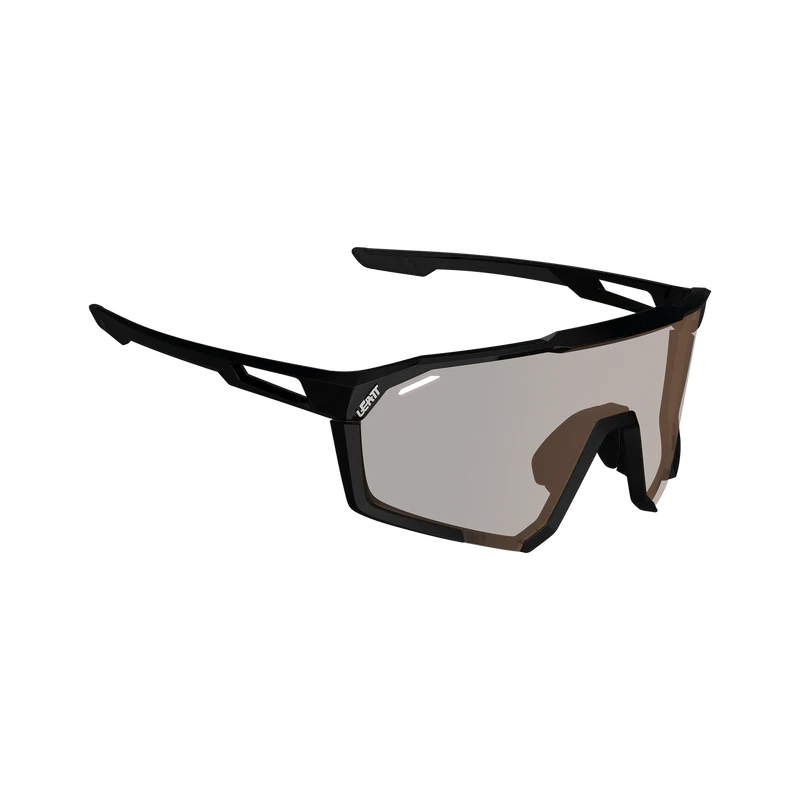 Lunettes LEATT SPEEDVIZ PRO Noir Satin Verre Photochromique Iriz Argent