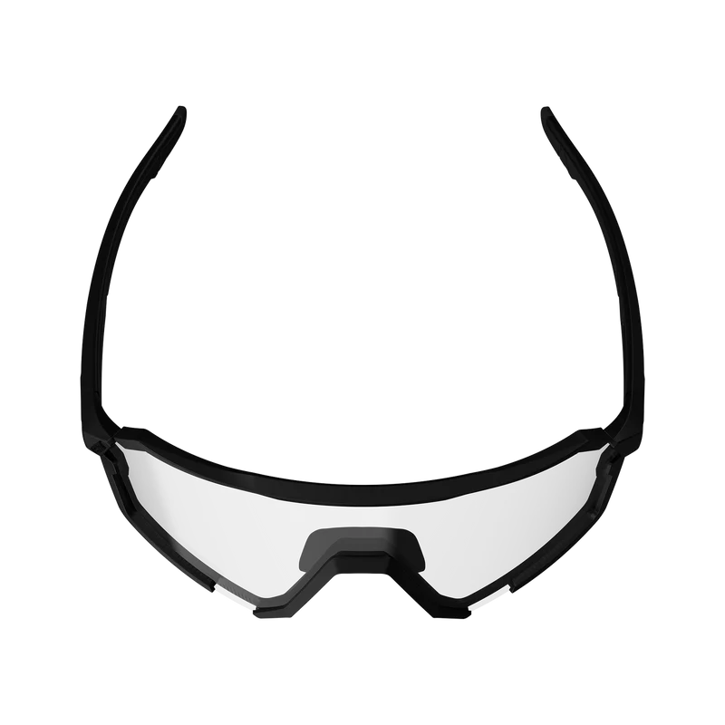Lunettes LEATT RIDEVIZ PRO LARGE Noir Verre Iriz Argent