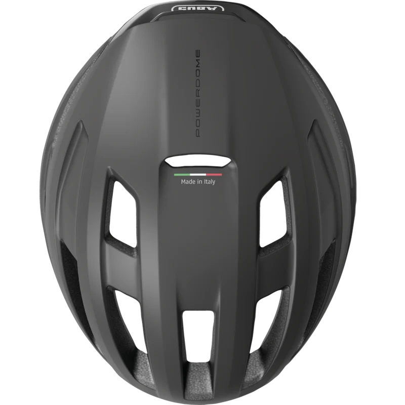 Casque Route ABUS POWERDOME Noir Matt
