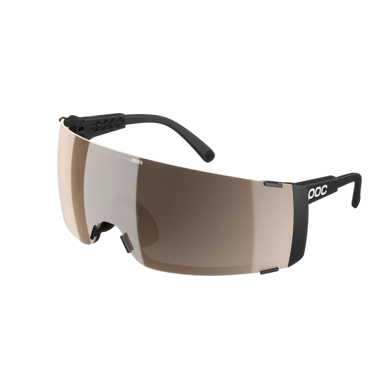 Lunettes POC PROPEL + Noir Verre Clarity Trail Partly Sunny Silver