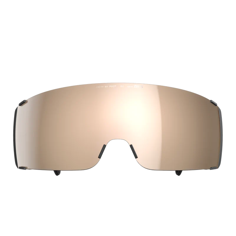 Lunettes POC PROPEL + Noir Verre Clarity Trail Partly Sunny Silver