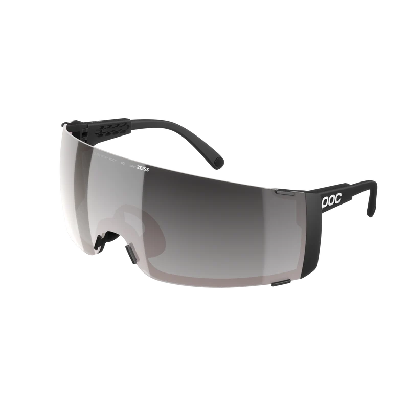 Lunettes POC PROPEL + Noir Verre Clarity Road Sunny Silver