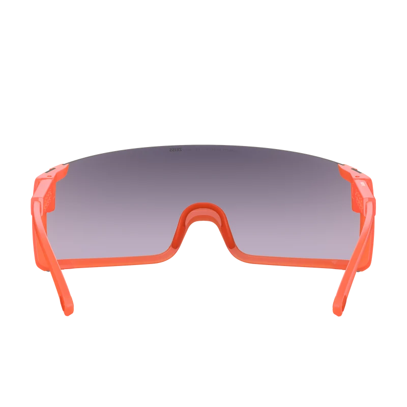 Lunettes POC PROPEL Fluorescent Orange Translucide Verre Clarity Road Sunny Gold