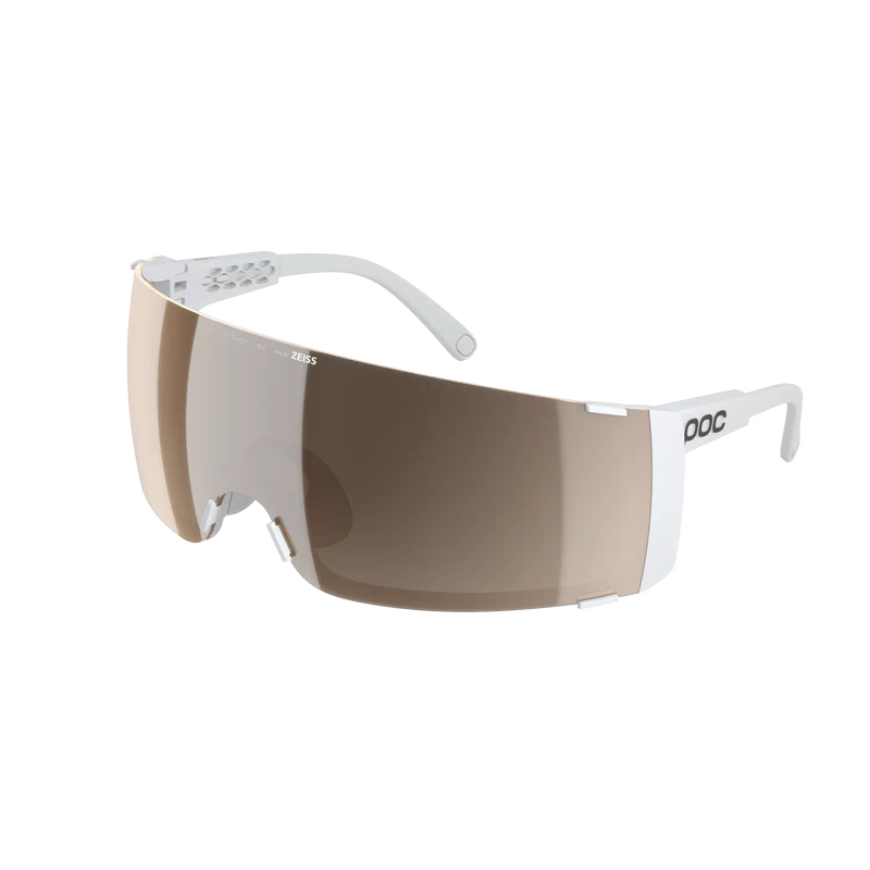 Lunettes POC PROPEL Blanc Verre Clarity Trail Partly Sunny Silver