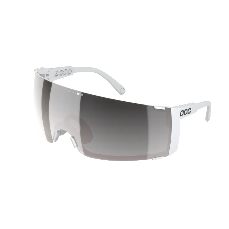 Lunettes POC PROPEL + Blanc Verre Clarity Road Sunny Silver