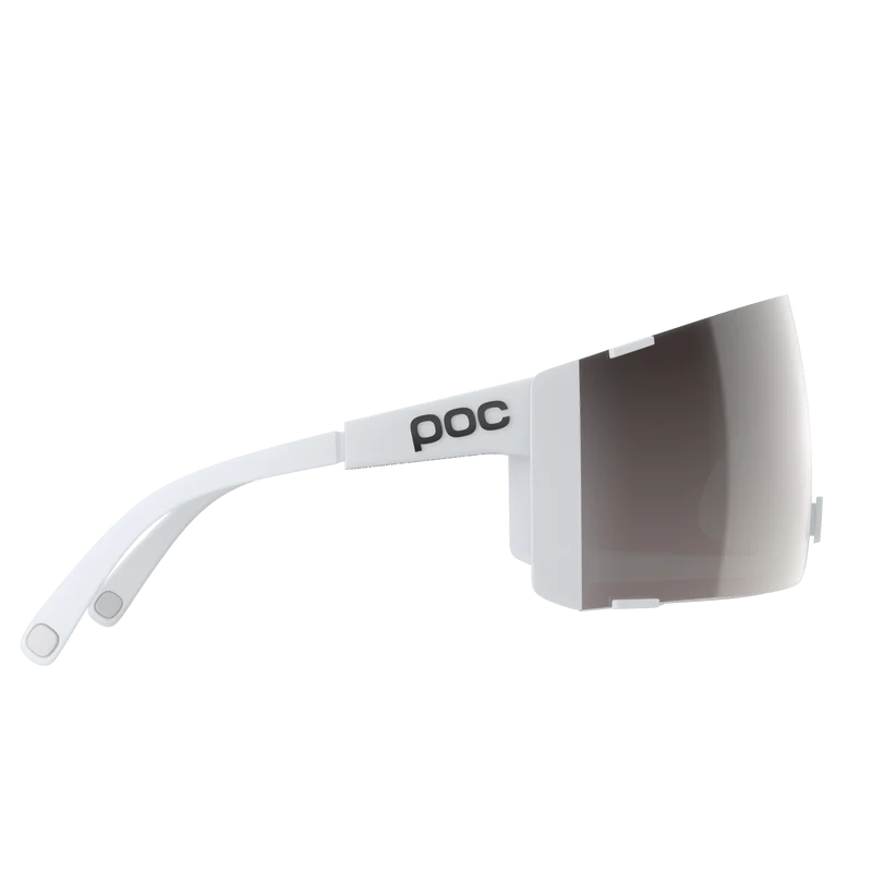 Lunettes POC PROPEL + Blanc Verre Clarity Road Sunny Silver