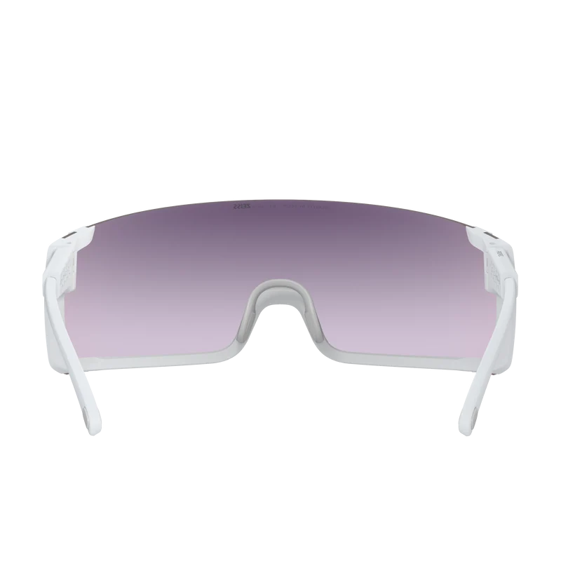 Lunettes POC PROPEL + Blanc Verre Clarity Road Sunny Silver