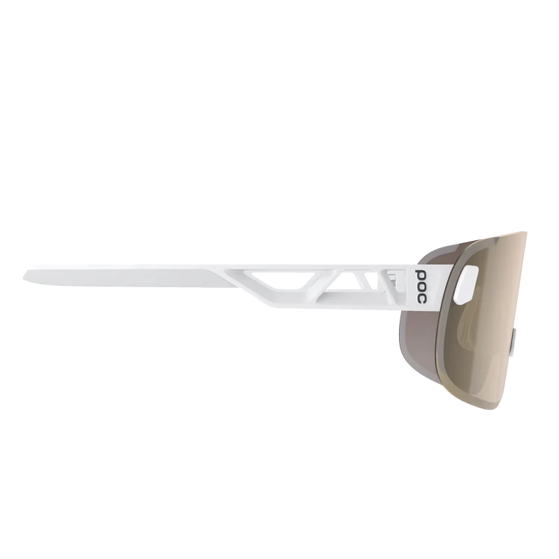 Lunettes POC ELICIT + Blanc Verre Clarity Trail Partly Sunny Silver