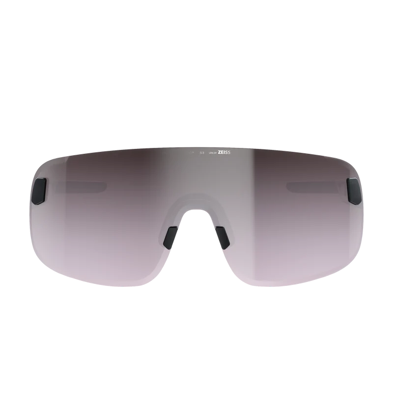 Lunettes POC ELICIT Noir Verre Clarity Road Sunny Silver